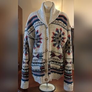 EUC Lost Horizons Sundance Sunburst Cardigan Sweater